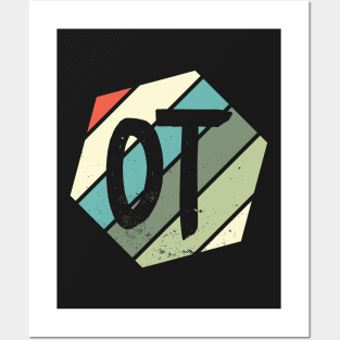 OT Occupational Therapy Therapist Month Gift product Posters and Art